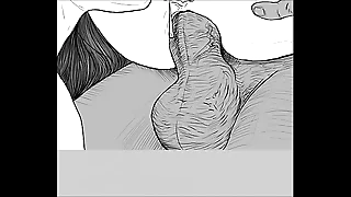 Ahead of time drawing - FFM Threesome by draughtsman Kramer Krameroff